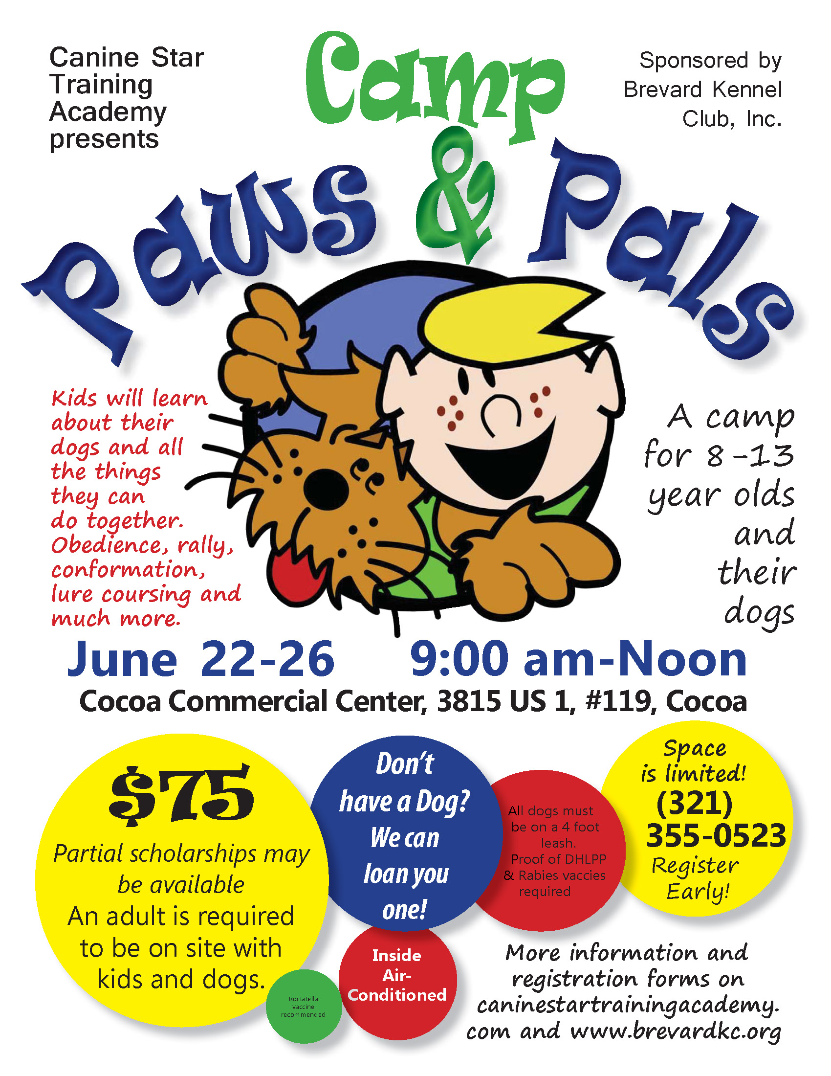 Camp Paws and Pals 2020